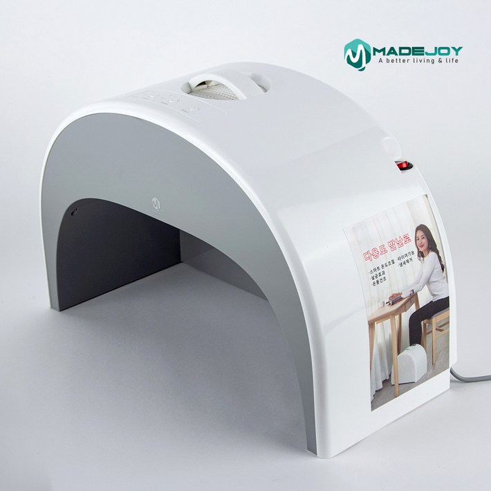 MADE JOY 발온풍기발난로 MAQ2000 화이트, 핑크