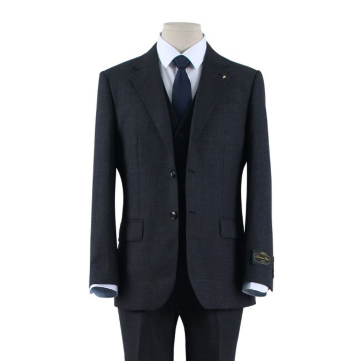 울 그레이 체크 프리미엄 정장세트 TSU415063