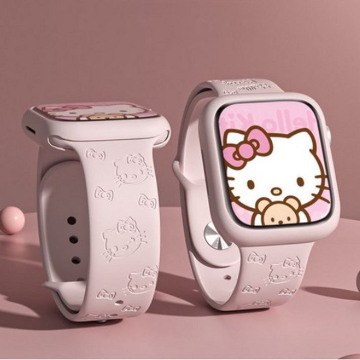 헬로 키티 스트랩 애플워치밴드 아이폰워치 스트랩 384041