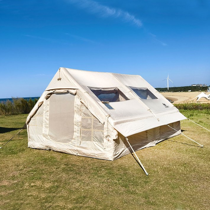 아이순스 AISUNSS 에어텐트 캠핑텐트 에어텐트 34인용 리빙쉘텐트