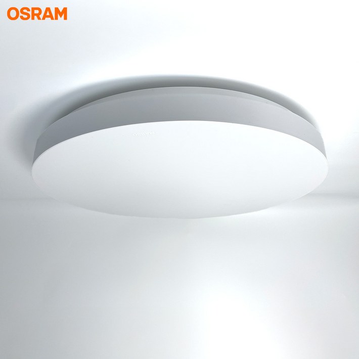 오스람 LED 조명 방등 원형 60w, 주광색 흰빛