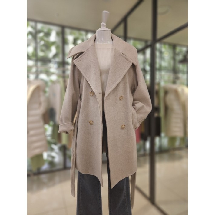 듀엘 DEWE 와이드카라 반코트 L244PSH504NC일산 듀엘 DEWE 와이드카라 반코트 L244PSH504NC일산