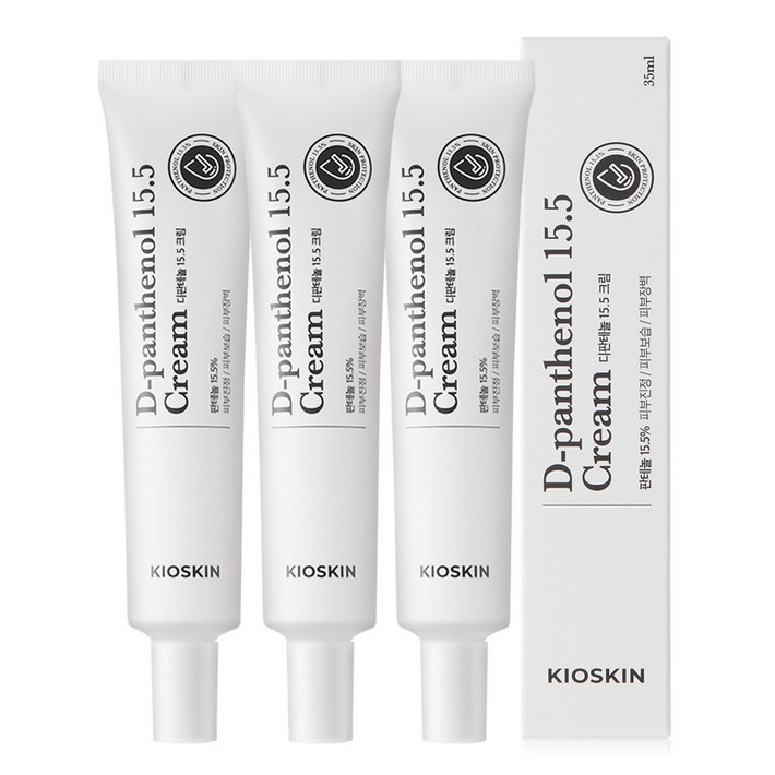 키오스킨 디판테놀 15.5 크림, 35ml, 3개