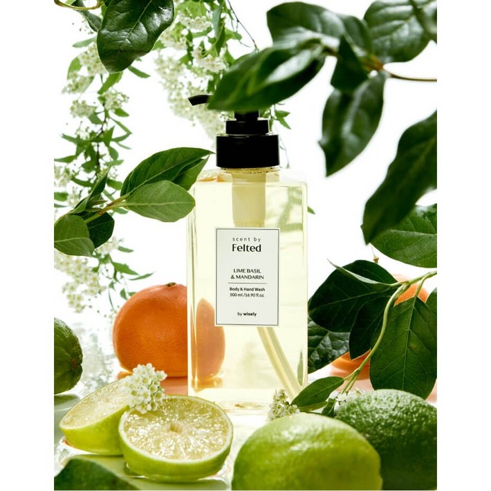라임 바질 앤 만다린 바디워시, 1개, 500ml