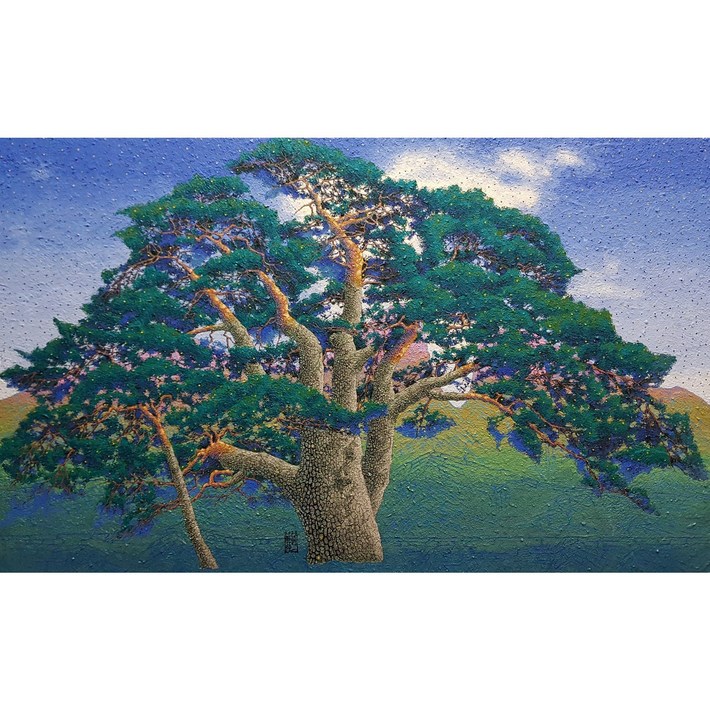 하판덕 소나무 백목지장,서양화가,해바라기 그림 ,추상화 그림 ,현관 복도, 주방 거실 ,인테리어 유화 ,그림 액자,집들이 선물 ,