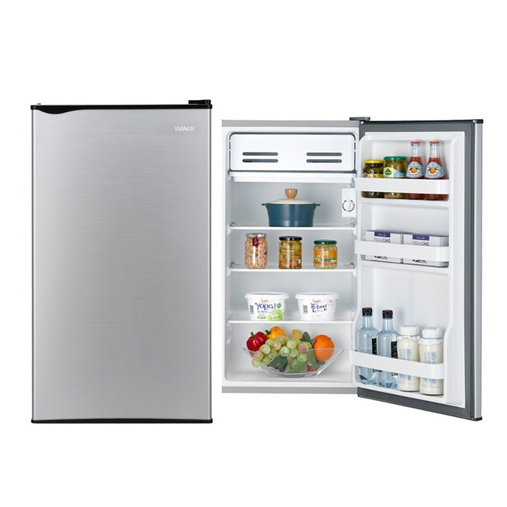 위니아 소형냉장고 ERR09DSA 1도어93L실버