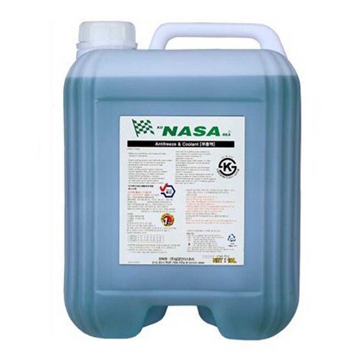 나사 부동액 18L 사계절부동액 라디에이터 냉각수, 1개, 18L