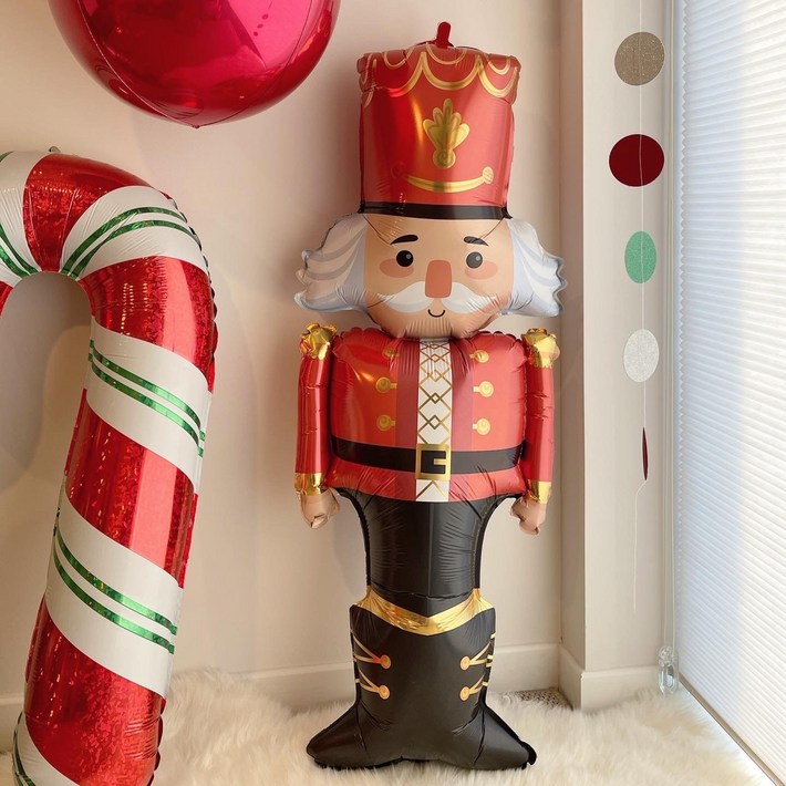 크리스마스 풍선 호두까기인형 호두까기병정 크리스마스 포토존