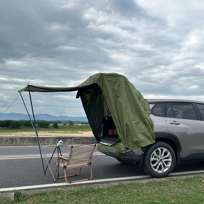 가남 차박텐트 차량용 텐트, 녹색