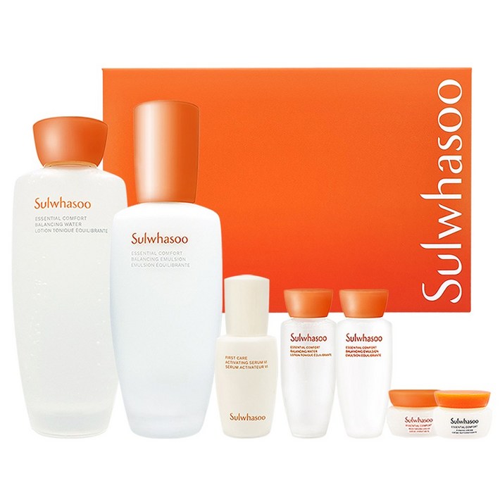 NEW 설화수 자음 2종 세트 쇼핑백 포함 자음수150ml,자음유액125ml,윤조에센스8ml,탄력크림5ml,자음수15ml,자음유액15ml,탄력크림5ml