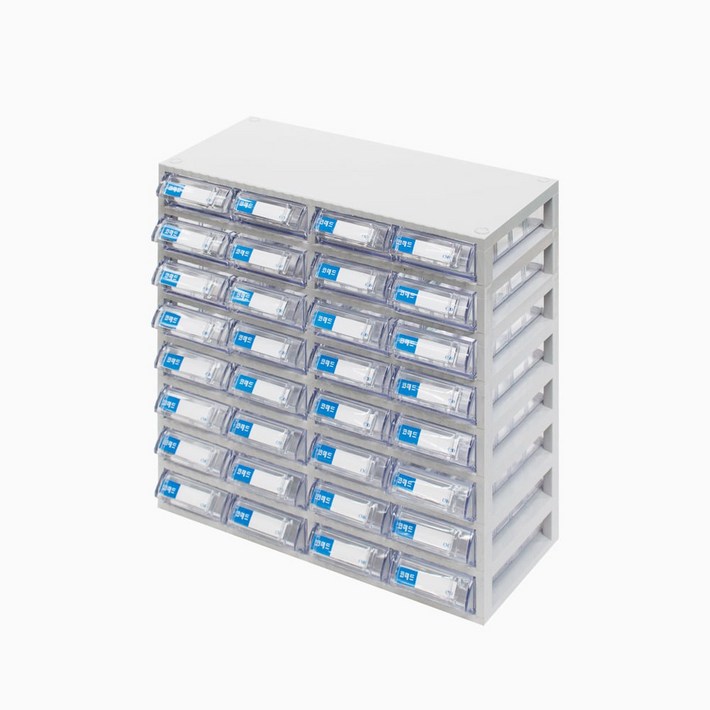 코메드 CMD5018 멀티박스 32칸 투명서랍장