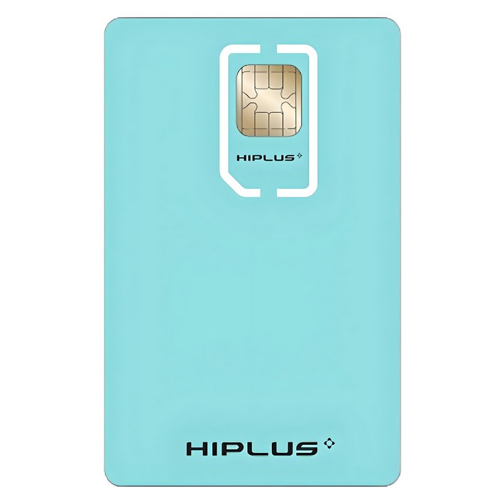하이플러스 SIM 하이패스 자동충전카드, 티파니블루, 단품