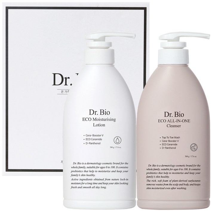 닥터바이오 올인원 바디워시 500g 바디로션 500g, 1개 닥터바이오 올인원 바디워시 500g 바디로션 500g, 1개