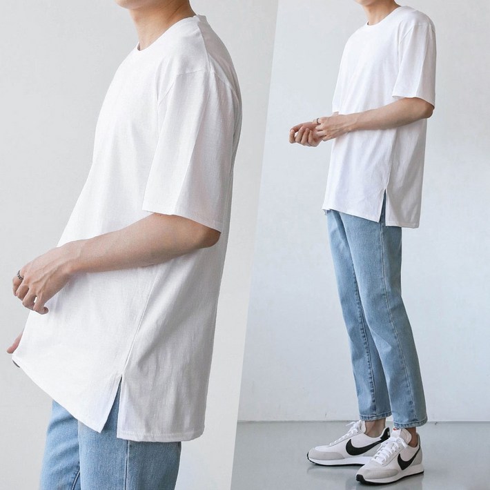 위드썸띵 2장묶음 덤블워싱 레이어드 반팔티 위드썸띵 2장묶음 덤블워싱 레이어드 반팔티