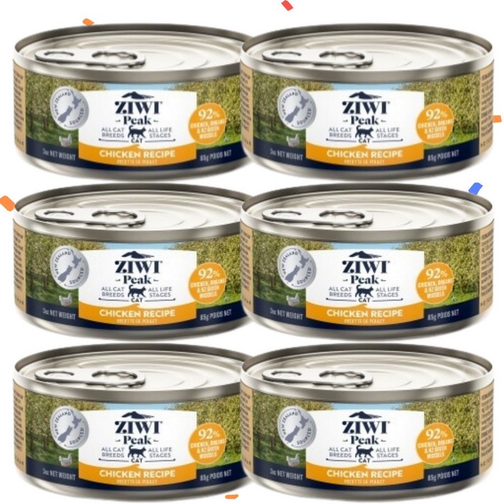 지위픽 캣 캔 식품 닭고기 85 x 6개