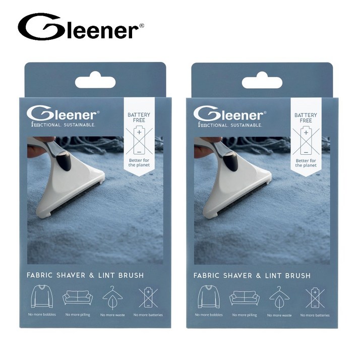 공식 글리너 수동 보풀 제거기 2세트, 세탁소 전문가용