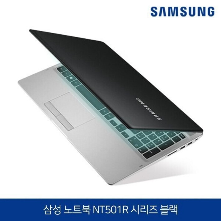 삼성전자 노트북 5 코어i5 6세대 SSD 탑재 NT501시리즈 블랙 윈도우10 Pro 탑재, NT501시리즈, WIN10 Pro, 8GB, 628GB, 블랙