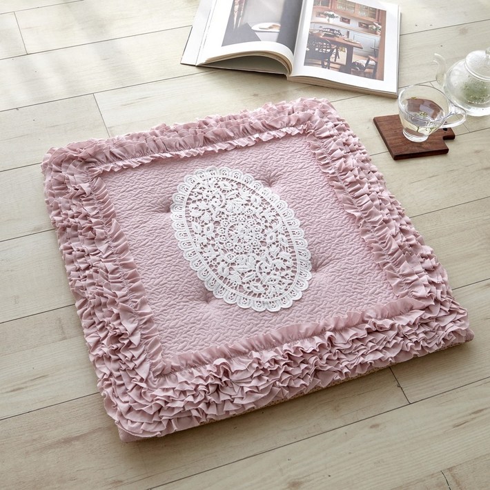 까사띠아모 화사한 봄맞이 의자방석쿠션방석차방석