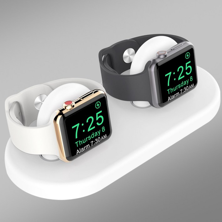 베이드플러스 Ahastyle 애플워치 듀얼 충전 거치대 스탠드 PT116