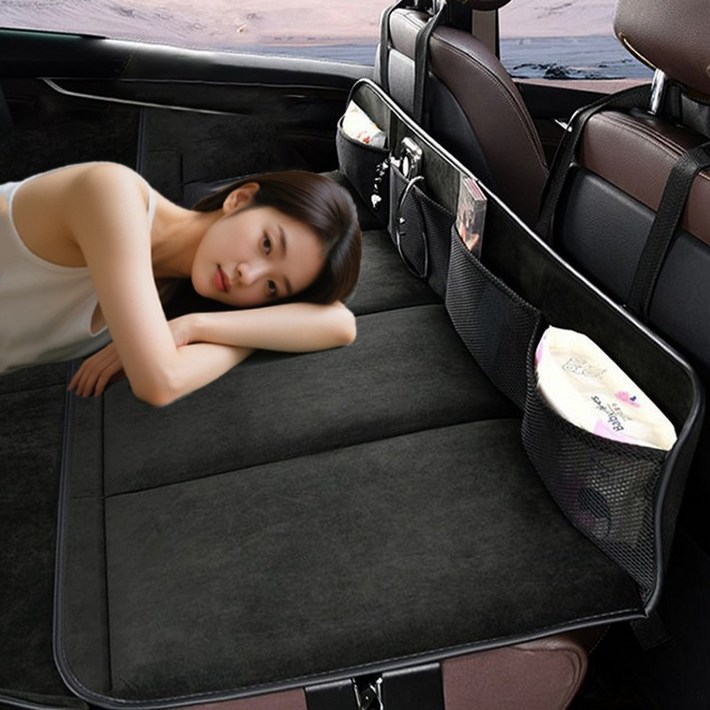 길이 연장형 자동차 뒷좌석 평탄화 확장보드 킥보드 SUV RV적용 강력한 지지