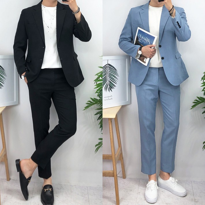 베로핏 빅사이즈 남자 9컬러 여름 썸머 캐주얼 린넨 수트