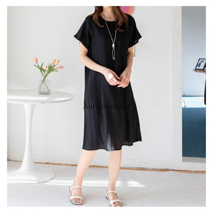 여성 여름 인견 원피스 빅사이즈