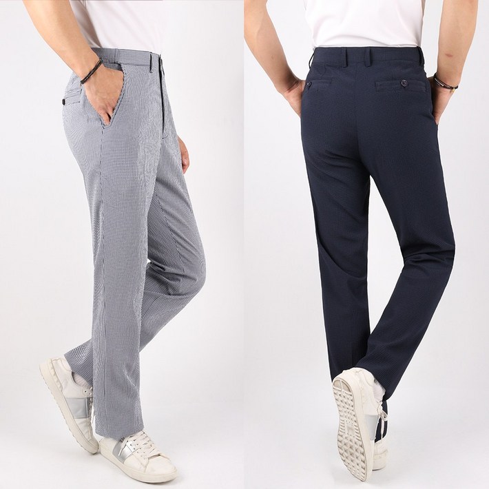 엔케이아울렛 B크로스빌시어서커스판팬츠 남성 여름 시원하고 편한 지지미 골프 등산 빅사이즈 바지