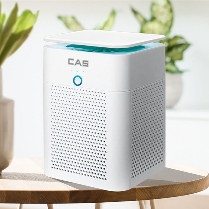 카스 소형 헤파필터 미니 미세먼지 자동차 아기방 공기청정기  CAF130W