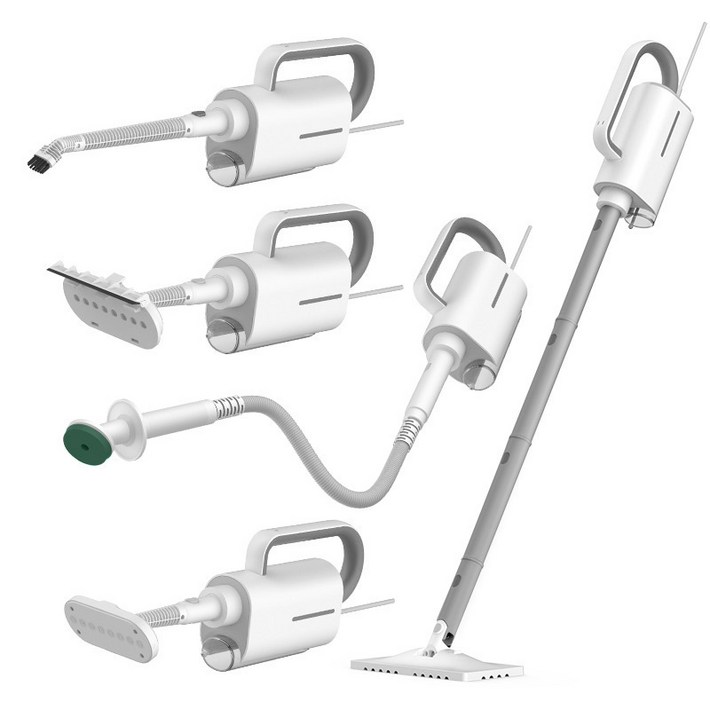 고온 스팀청소기 다기능 가정용 5in1 핸디형 청소기 20초 급속 가열