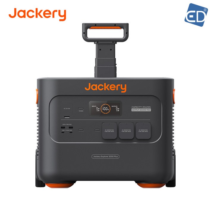 잭커리 Jackery 2000Plus 올인원 인산철 파워뱅크 캠핑용 차박 낚시 ED, Jackery 잭커리 2000Plus, 1개, 47.3cm, JE2000C 잭커리 Jackery 2000Plus 올인원 인산철 파워뱅크 캠핑용 차박 낚시 ED, Jackery 잭커리 2000Plus, 1개, 47.3cm, JE2000C
