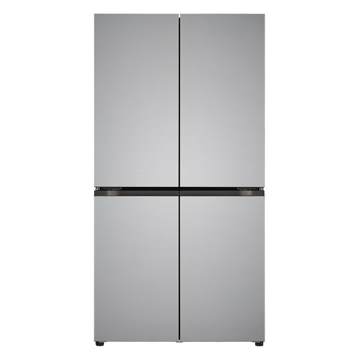 [색상선택형] LG전자 오브제컬렉션 870L 베이직 상냉장 하냉동 프리스탠딩 4도어 메탈 디오스 냉장고 방문설치