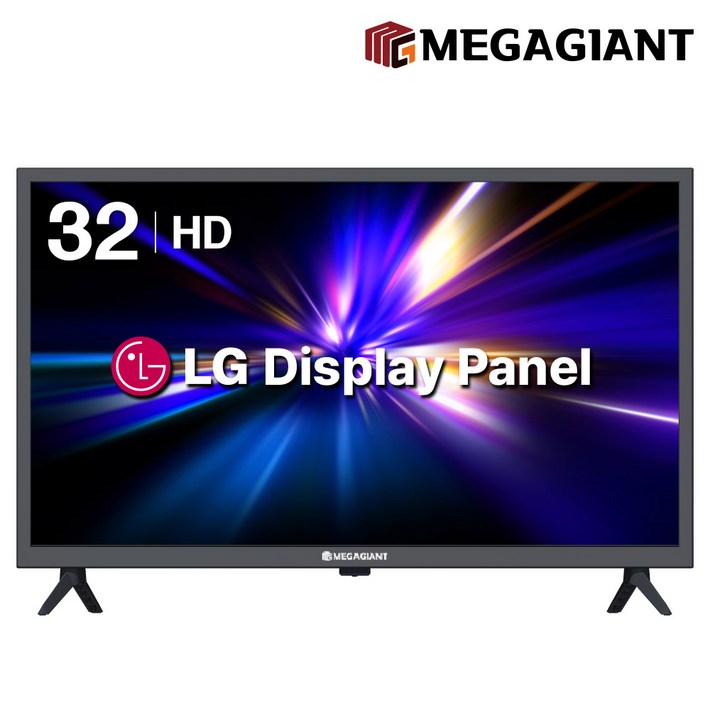 메가자이언트 32인치 81cm HD TV 에너지1등급 저인치 소형TV 중소기업TV SMG32H, SMG32H, 고객직접설치, 스탠드형, 81.3cm32인치