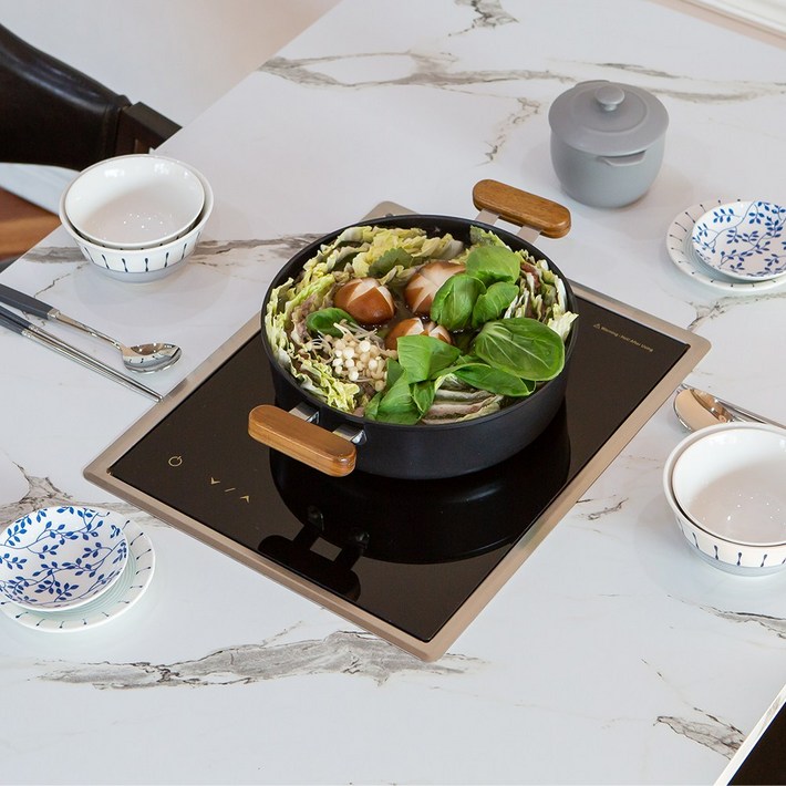 모리 인덕션 입식 식탁  기능성 식탁 인덕션포함