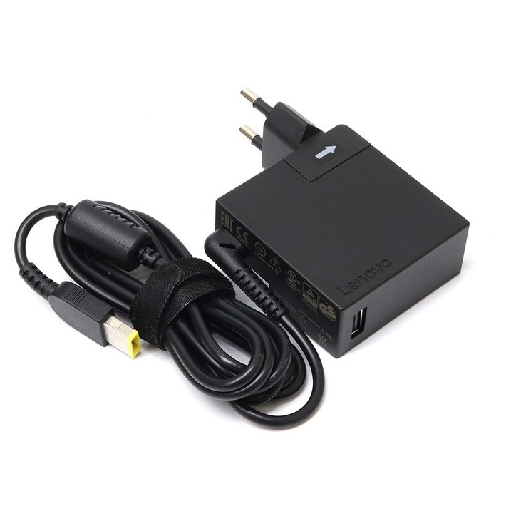 레노버 노트북 20V 3.25A 65W 슬림팁 ADLX65NLC3A 일체형 어댑터 ThinkBook 15 IIL Ideapad S500