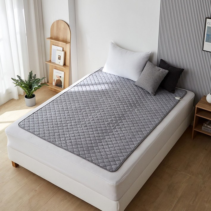 국내생산2025년 최신형 한일의료기 전기요 전기매트 싱글중 다이아몬드 그레이 1,000 x1,800mm