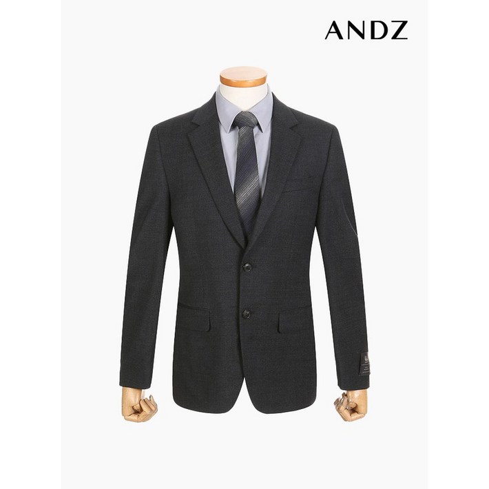 앤드지 슬림 그레이 라이크라 이모션 정장자켓  BZB1SB1101 GR