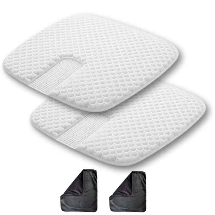 11코마6세대U형 실리콘방석 벌집방석 통풍방석 특대형 2개커버2개