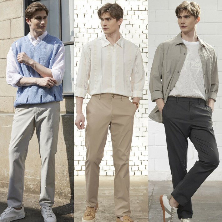 워모 25 컴포트 치노 팬츠 3종