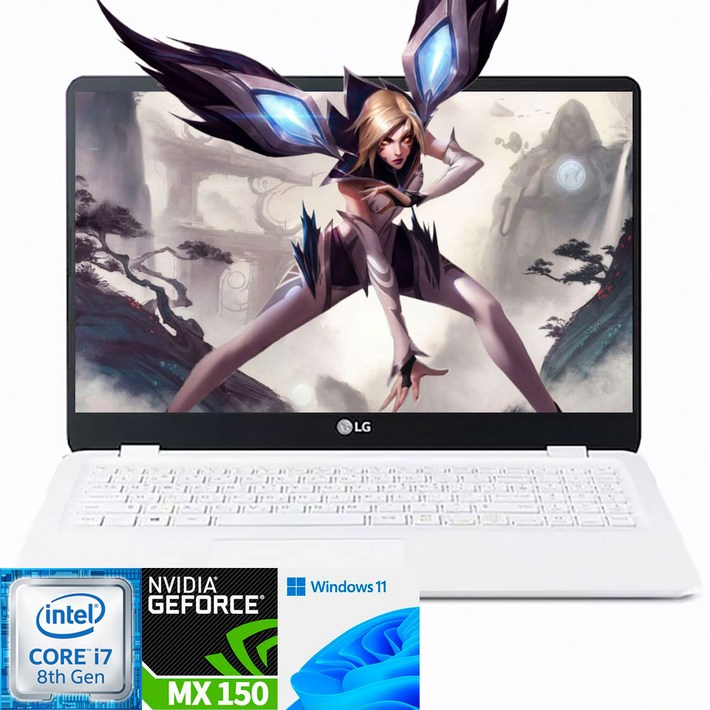 LG전자 울트라PC 15U590 FHD 15.6인치 게이밍 노트북 i7-8565U/32G/SSD 1T/MX150/윈11