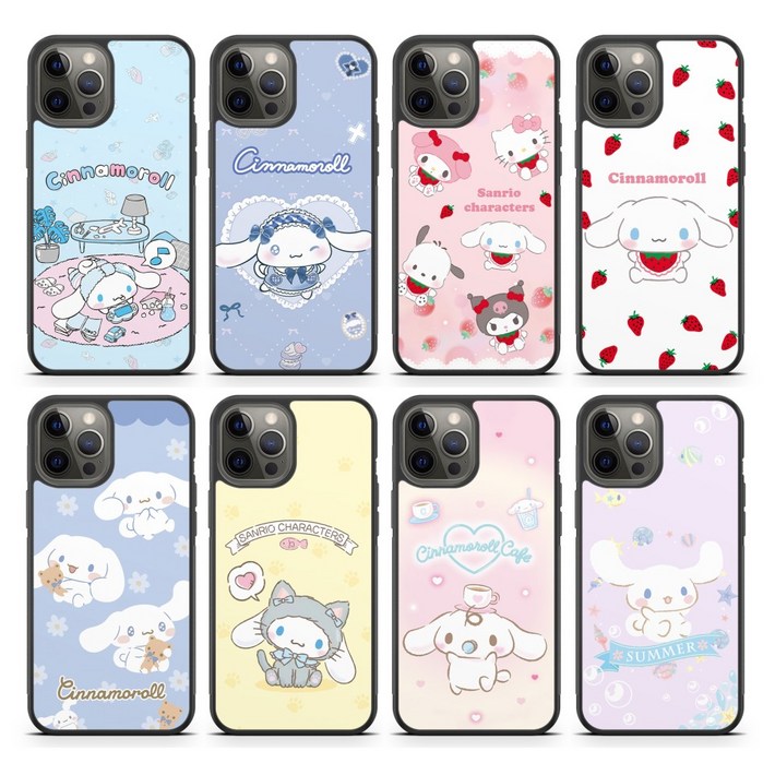갤럭시S9 시나모롤 범퍼 케이스 산리오 이쁜 캐릭터 케이스
