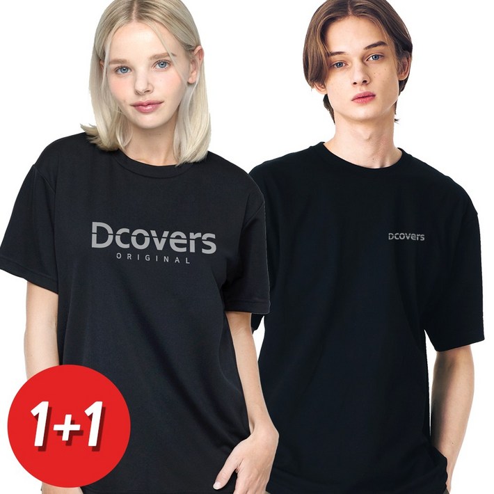 11 디커버스 2장 DCOVERS 기능성 티셔츠 남자 여성 반팔티 11 디커버스 2장 DCOVERS 기능성 티셔츠 남자 여성 반팔티
