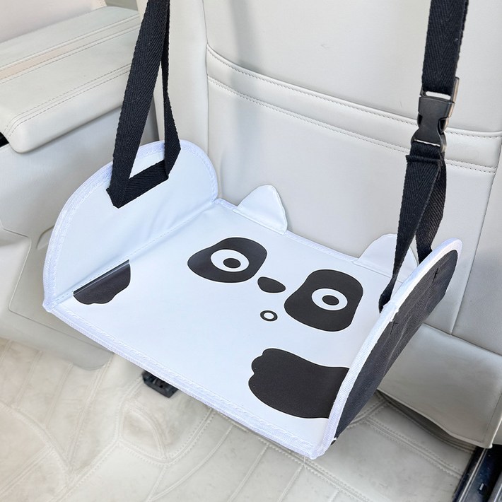OFFCURVE 캐릭터 자동차 어린이 발받침대 차량용 카시트 풋레스트 뒤좌석 설치
