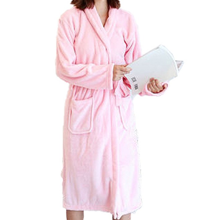 따뜻하고 부드러운 극세사 샤워가운 XL 따뜻하고 부드러운 극세사 샤워가운 XL