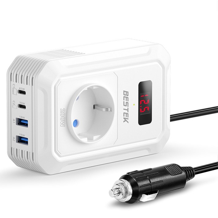 베스텍 200W 차량용 파워 인버터 베스텍 200W 차량용 파워 인버터