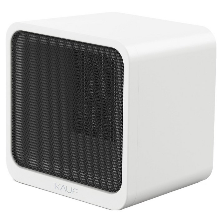 카프 PTC 공기순환난방 미니 온풍기, KFFH01, 화이트