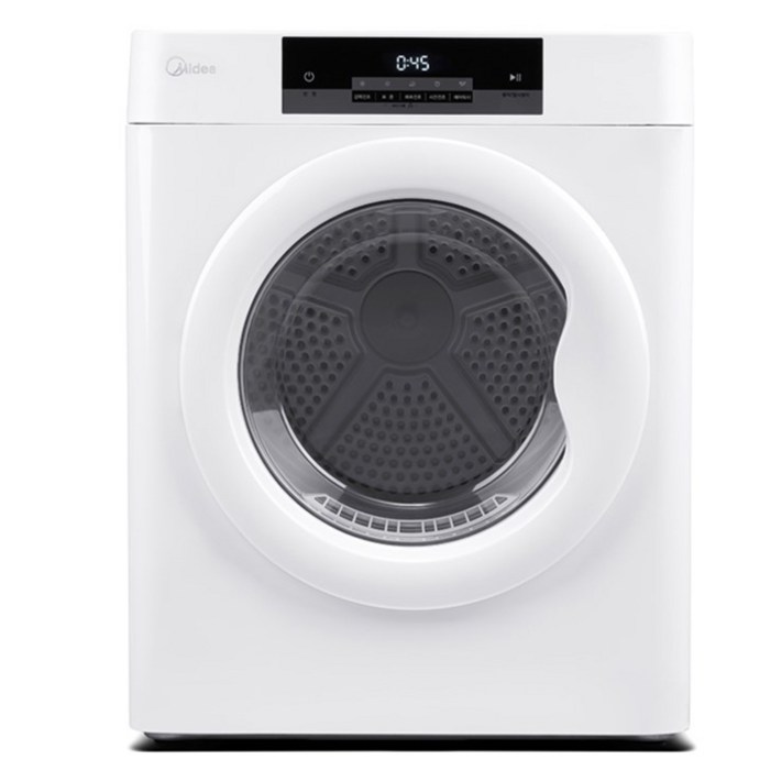 미디어 컴팩트 미니 의류 건조기 MDD02A25WKR 2.5kg 고객직접설치, 화이트, MDD02A25WKR