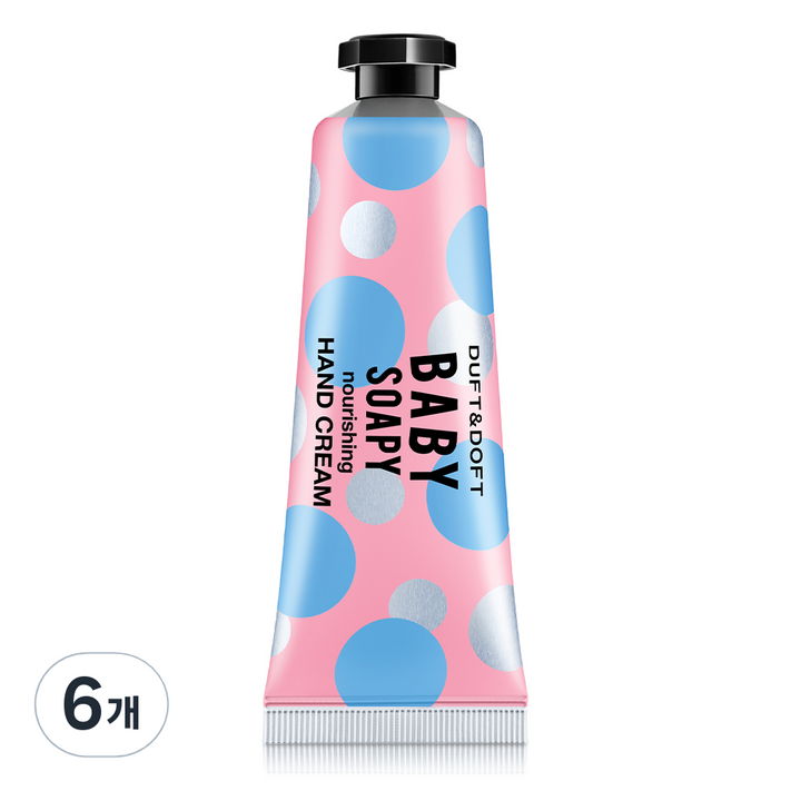 더프트앤도프트 너리싱 핸드크림 베이비소피, 50ml, 6개