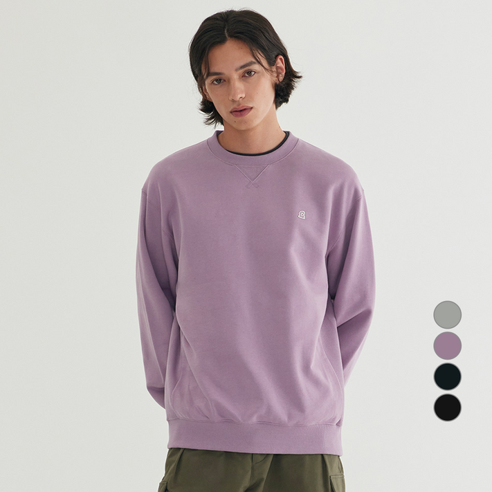 커버낫 남녀공용 시그니처 심볼 맨투맨