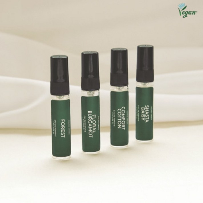 사운드그린 휴대용 미니어처 비건 니치 향수, 1개, 5ml 사운드그린 휴대용 미니어처 비건 니치 향수, 1개, 5ml