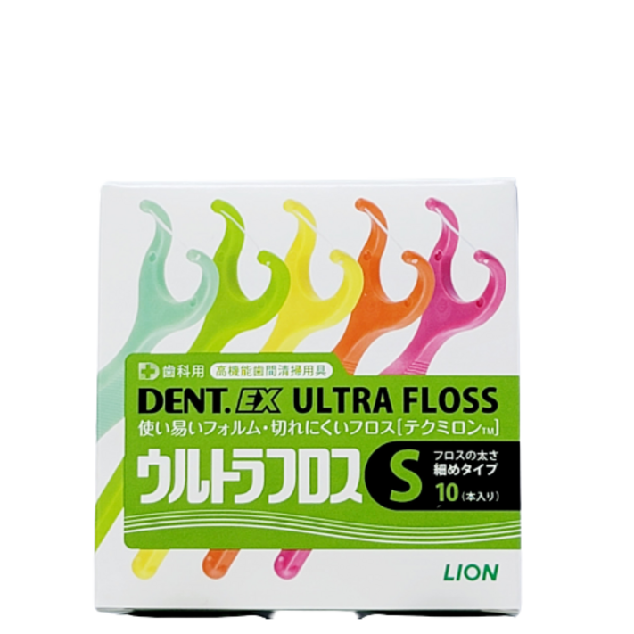 울트라플로스S 10개입 손잡이치실 LION, 8.5mm, 10개입, 2박스